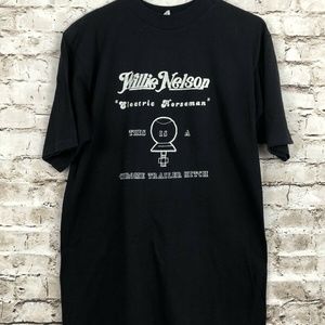 Vintage Willie Nelson T Shirt Electric Horseman